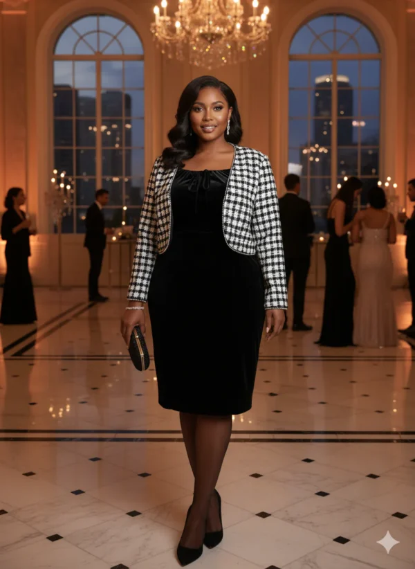 Luxe Evening Pleated Gown