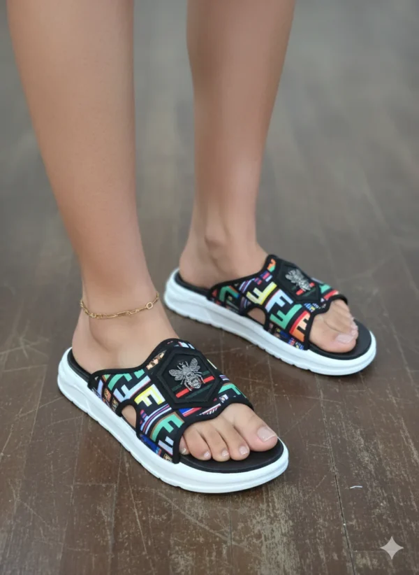 Azure Multi-Color Sandals