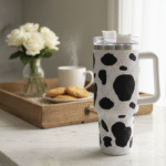 Black & White Royal Diamond Tumbler