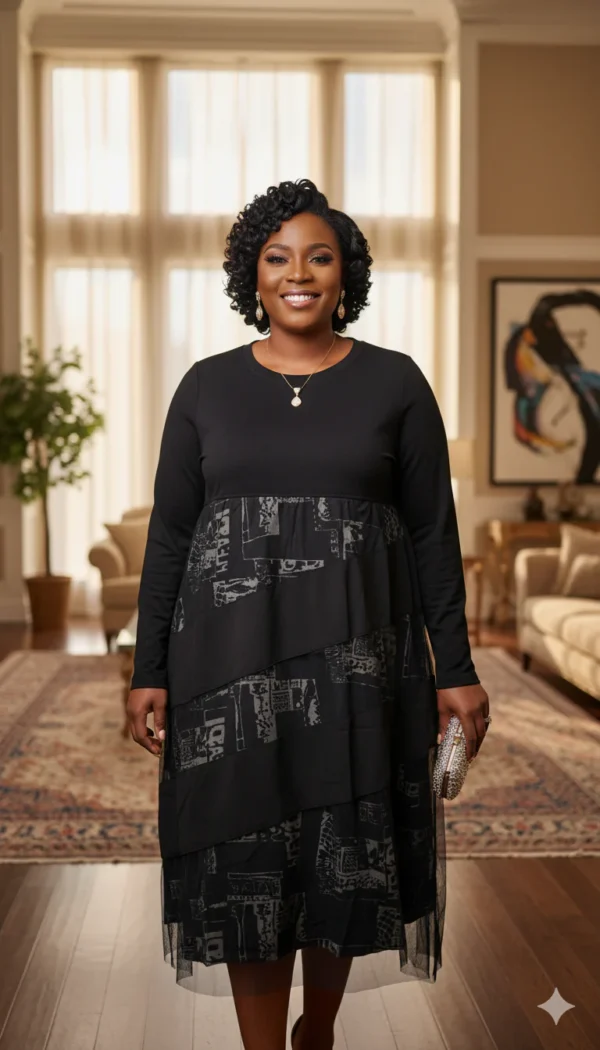 Floral Charm Maxi Gown