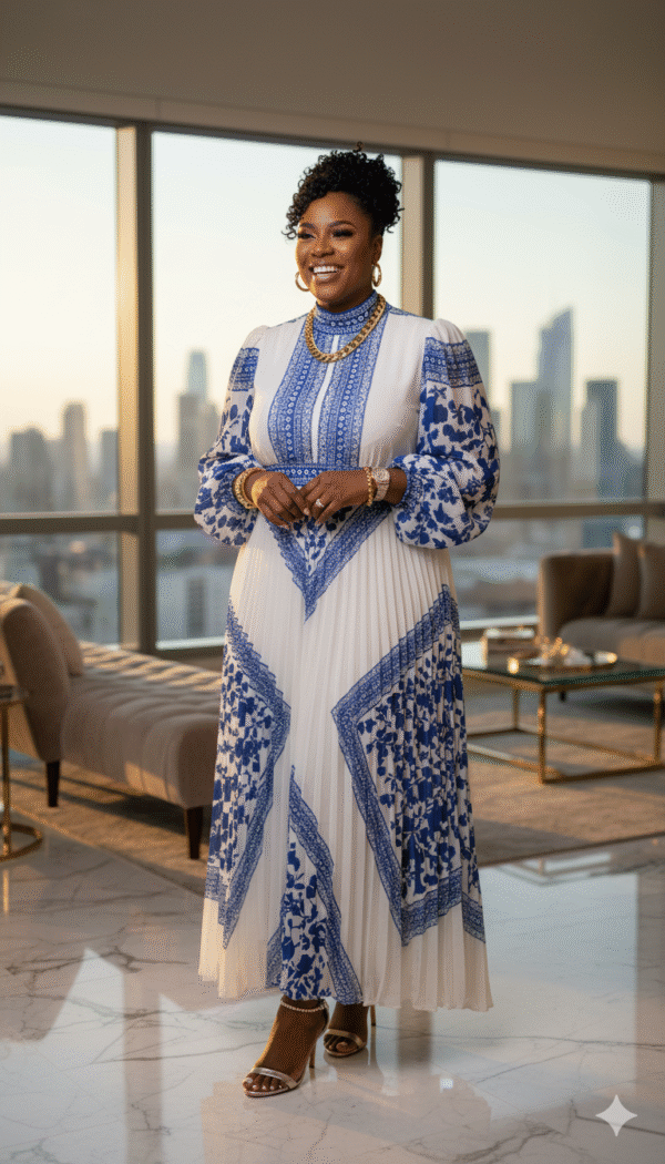 Floral Elegance Gown