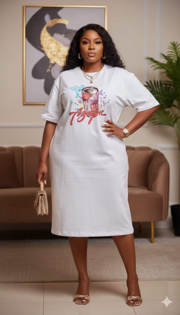 Elegant White Long Gown